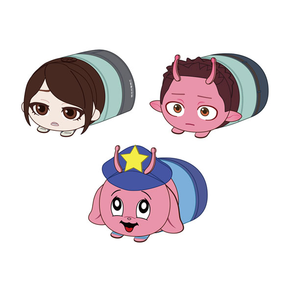 アニメ『銀河特急 ミルキー☆サブウェイ 各駅停車劇場行き』 もちころりん 3種セット (リョーコ/アサミ巡査/ポッピーくん) ダイアモンドヘッド【6月予約】