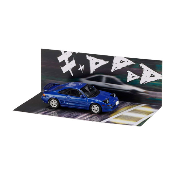 ホビージャパン 1/64 Toyota MR2(SW20)/頭文字D 小柏 カイ VS 藤原 拓海 ミニカー HJDMD009 【未定予約】