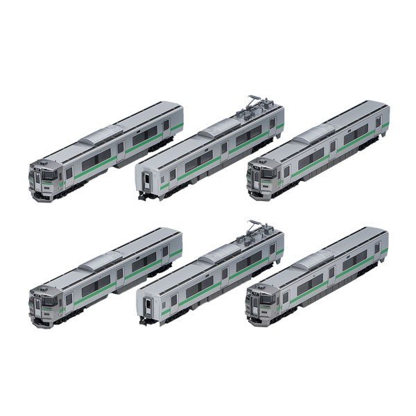 送料無料◆セット販売 98375/98376 TOMIX トミックス JR 733-100系 近郊電車 基本セット(3両)＋増結セット(3両) Nゲージ 再生産...