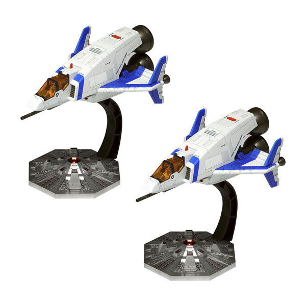 送料無料◆再販 WAVE ゼビウス ソルバルウ プラモデル 2個セット GM-029 【6月予約】