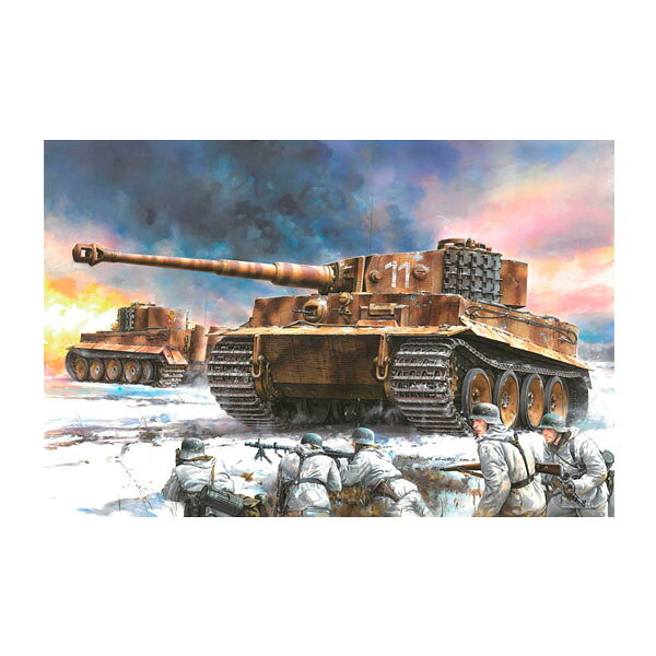 発売予定日2026年4月予定メーカードラゴン登場作品---商品詳細コーティング済みの車体パーツにアップグレードの豪華仕様がうれしいキット●1/35スケールでティーガーIを再現●中期生産型をモデル化●車体パーツはツィンメリットコーティングを施した状態を再現●履帯はマジックトラックを採用●砲身はアルミパーツ、マズルブレーキは3Dプリントパーツ●第506重戦車大隊車両のマーキングをセット●パッケージアートは大西将美氏原型製作---サイズ1/35スケール商品仕様プラスチックモデルキットパッケージ---備考※組み立て・塗装の必要なプラモデルです。完成品ではございませんのでご注意ください。※商品の画像は試作品、実機・実車、イメージCGなどを内容の補助的説明として掲載いたしておりますので、実際の商品と異なる場合が御座います。※こちらの商品は送料無料とさせて頂きます。個数制限お1人様2個まで■ ご予約商品全般に関するご注意当店では十分な数量を発注したうえでご予約を承っておりますが、生産上の都合などにより、入荷直前で数量を調整されてしまう場合が稀に御座います。その場合メールでご連絡のうえ、原則ご注文先着順でのご提供となります。また、複数個のご注文を減数させて頂いたり、ご注文自体を取り消しとさせて頂く場合が御座います。予めご了承頂けますようお願い致します。※2019年4月1日より、ご予約商品はお支払い方法に関わらず単体のみでの受付となります。上記日時以降にご予約商品を複数同時にご注文された場合、自動的にキャンセル処理が行われますのでご注意下さい。2019年3月31日以前にご注文の場合、同梱・分割につきましては以下からご確認下さい。ご注文管理システム概要※商品の大幅な延期についてメーカーの都合により発売の大幅な遅れが発生する可能性がございます。発売延期発生から1年以上情報が途絶えたものは、当店の判断で受注を一旦白紙とさせて頂く場合が御座います。正確な情報が入り次第、改めて受注を取り直し致します。また、2019年4月1日より、注文日より1年以上経過したご注文は、システム上強制キャンセルされることとなりました。予めご了承下さい。※ご予約商品のキャンセルについてご注文のキャンセルは発売延期時等も含み原則不可となりますので、十分ご検討の上お申し込み下さい。代金引換発送後の受け取り拒否などは、往復分の送料等諸経費をご請求させて頂きます。尚、複数個（2個以上）のご注文、海外メーカーの商品、1万円を超える高額商品のご注文はキャンセルを一切承る事が出来ませんので、十分ご検討のうえご注文下さい。また、キャンセル履歴のある方のご注文は、当店の判断でご注文をお断りさせて頂く場合が御座いますので予めご了承下さい。※商品の発送時期について◎ ご予約商品は入荷翌営業日より発送されます。営業日に付きましては、トップページのカレンダーをご確認下さい。入荷日が週末にあたる場合は、翌週の発送になります。お急ぎの発送に対応出来ない場合が御座いますので予めご了承下さい。※長期のお取り置きはしておりません。※当社が運営する他店舗でのご注文とはおまとめが出来ません。※お引越しや長期出張の際は事前にメールでご連絡下さい。※ラッピングサービス、海外発送は行っておりませんので予めご了承下さい。JAN CODE：4545782132090