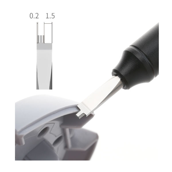 DSPIAE 0.2mm/1.5mm 段落ちタガネ GS-0215 【3月予約】