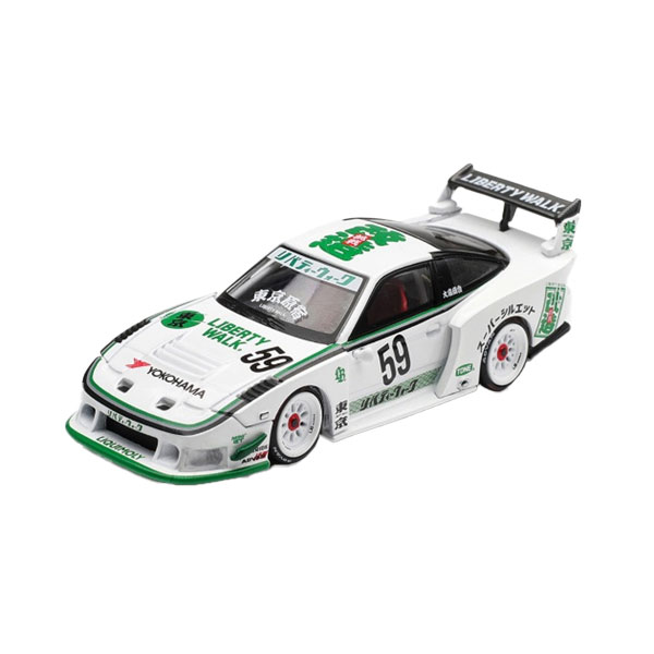 乐天商城 - MINI-GT 1/64 Nissan LB-Super Silhouette 180SX ホワイト (右ハンドル) ミニカー MGT01181-R 【未定予約】