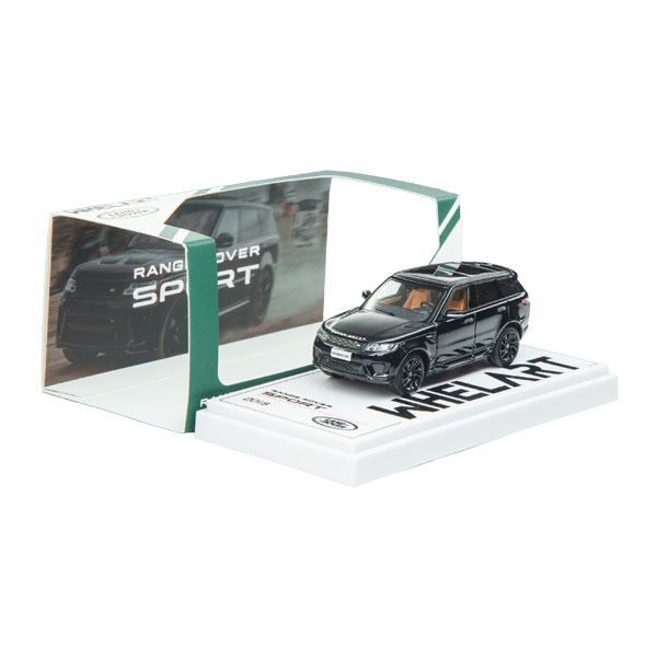 WHELART 1/64 レンジローバー スポーツ 2018 (ブラック) ミニカー H-002J 【未定予約】