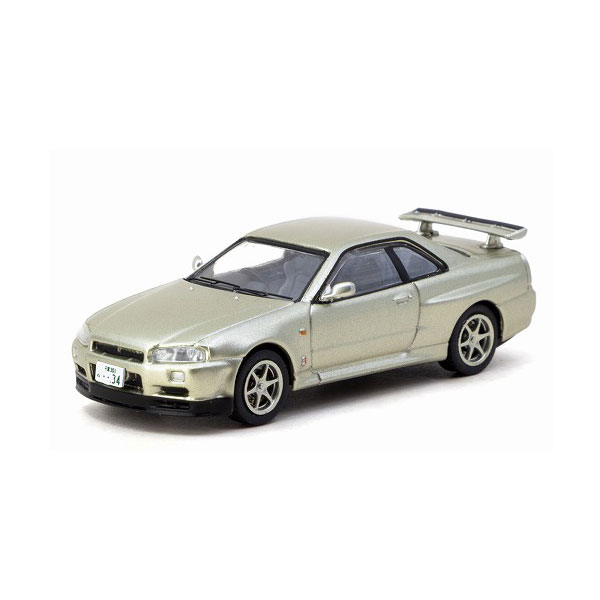 乐天商城 - ターマック 日産・スカイライン GT-R R34 (ミレニアムジェイド) ミニカー JC64-012-MJ 【未定予約】