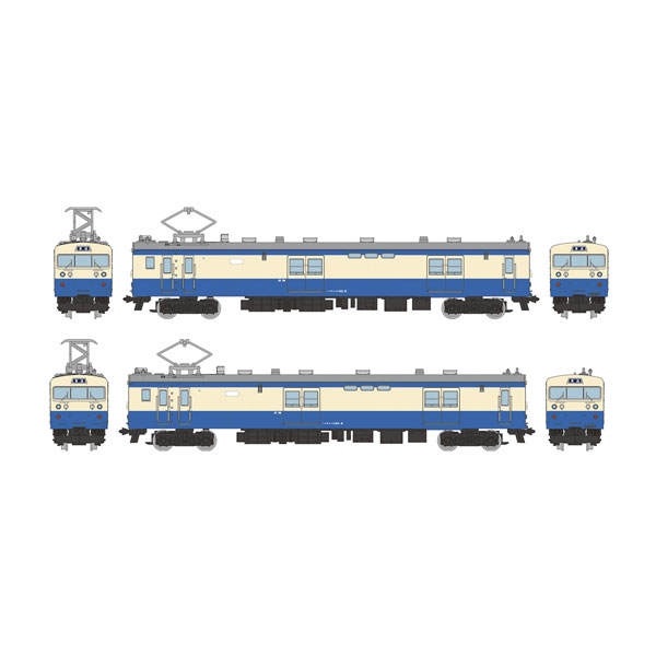 340935 トミーテック 鉄道コレクション JRクモユニ143形 (横須賀色) 2両セット 1/150(Nゲージサイズ) 鉄道模型 【8月予約】...