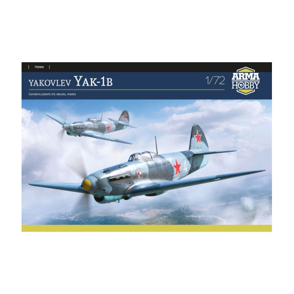 乐天商城 - アルマホビー 1/72 ヤコヴレフ Yak-1B プラモデル ADL70088 【5月予約】