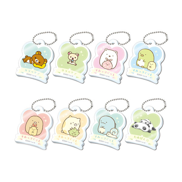 乐天商城 - サンエックスユニバース アクリミニ アクリルキーチェーン エンスカイ (1BOX) 【6月予約】