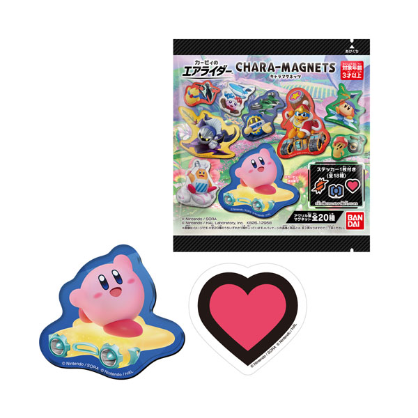 乐天商城 - カービィのエアライダーキャラマグネッツ (1BOX) 食玩 バンダイ 【8月予約】