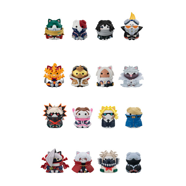 무료 배송 ◆ 재판매 MEGA CAT PROJECT 내 영웅 아카데미아 히로아 카냥코 NO.01 + NO.02 (각 1BOX) 세트 판매 메가 하우스 [10 월 예약]