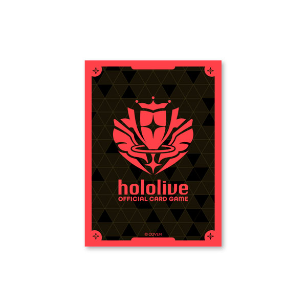 hololive OFFICIAL CARD GAME 공식 홀로커 슬리브 vol.40 [브랜드 로고 (Red)] 커버 (ZC175588)