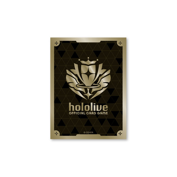 乐天商城 - hololive OFFICIAL CARD GAME オフィシャルホロカスリーブ vol.43 『ブランドロゴ (Gold)』 カバー （ZC175591）