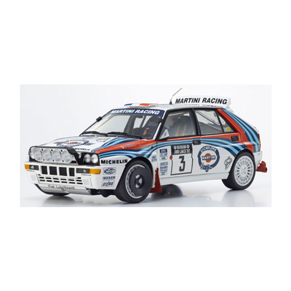 乐天商城 - 送料無料◆京商 1/18 ランチア デルタ HF インテグラーレ エヴォルツィオーネ 1000湖ラリー 1992 ＃3 ダイキャスト製 ミニカー KS08348L 【未定予約】
