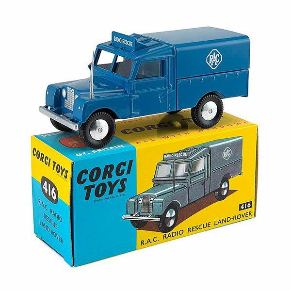 Special Vehicles - 送料無料◆CORGI(コーギー) コーギーモデルクラブ＃416 1/46 ランドローバー RAC ラジオレスキュー ダイキャスト製 ミニカー CG54321069 【未定予約】