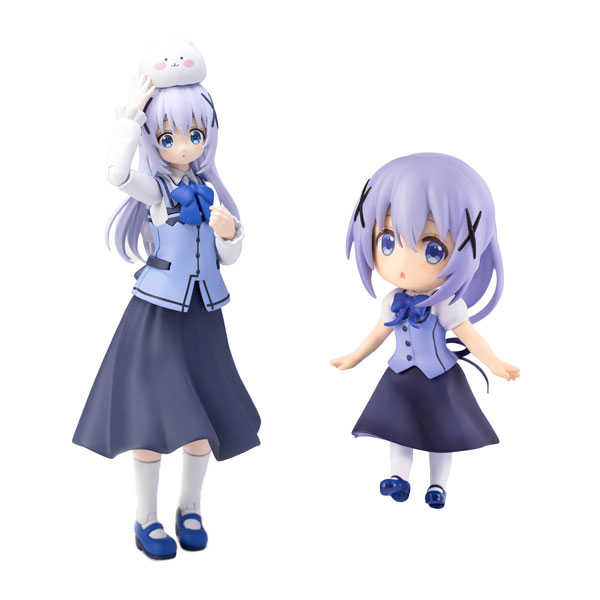 プラフィア ご注文はうさぎですか？ BLOOM チノ (ミニフィギュア同梱セット) プラモデル プラム 【7月予約】