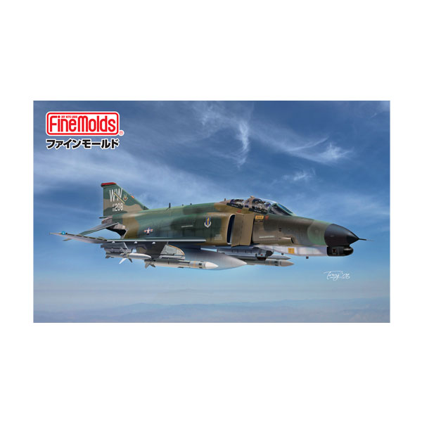 ファインモールド 1/72 アメリカ空軍 F-4G ワイルド・ウィーゼル “SEA迷彩” プラモデル FX12 【9月予約】
