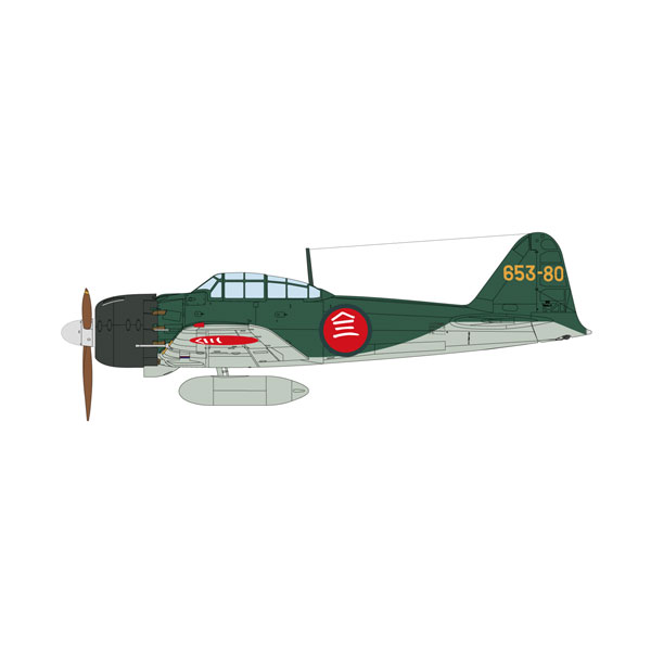 プラッツ 1/48 WW.II 日本海軍 零式艦上戦闘機 五二型甲 第653海軍航空隊 プラモデル AE-59 【6月予約】