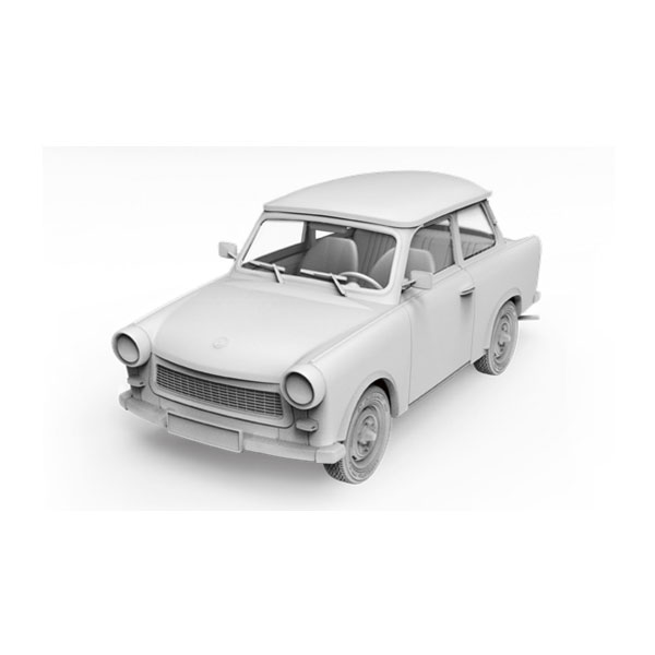 乐天商城 - AKインタラクティブ 1/35 トラビ 601S ラリー仕様 プラモデル AK35034 【7月予約】