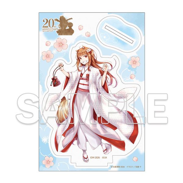 乐天商城 - KADOKAWA 『狼と香辛料』 原作20周年記念 アクリルフィギュア 白無垢ver. 【10月予約】