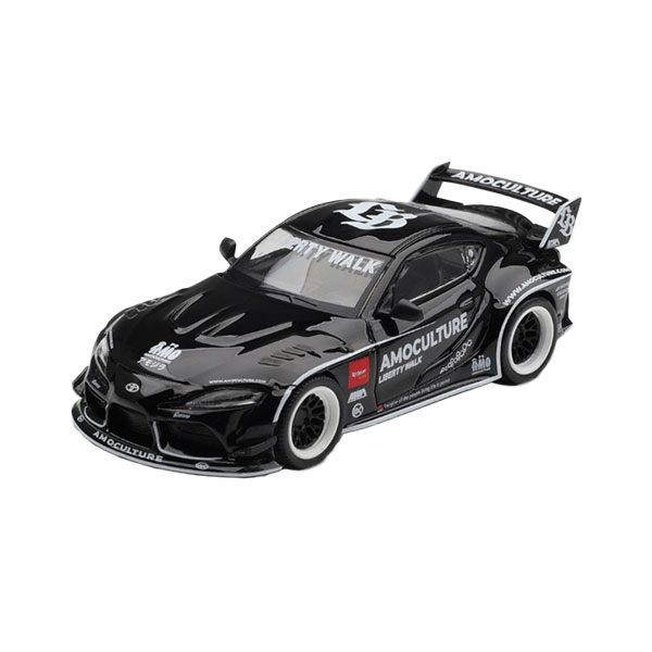 miniGT PANDEM トヨタ　GR スープラ トイザらス限定 Amazon | MINI GT 1/64 Pandem Toyota GR スープラ V1.0 シルバー 右