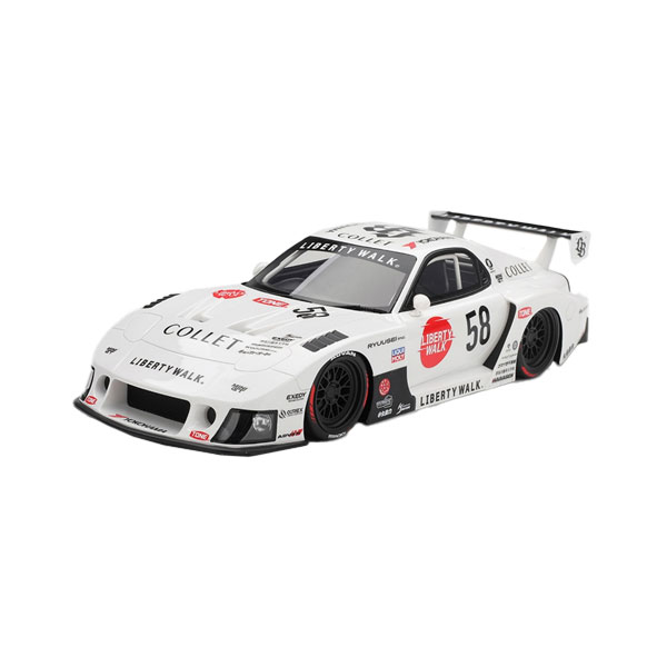 乐天商城 - 送料無料◆TOP SPEED 1/18 マツダ RX-7 LB-Hinomaru レジン製 ミニカー TS0638 【未定予約】