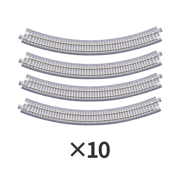 乐天商城 - 送料無料◆セット販売 20-114×10 KATO カトー PC曲線線路 R282-45° (4本入)×10 Nゲージ 鉄道模型 【7月予約】
