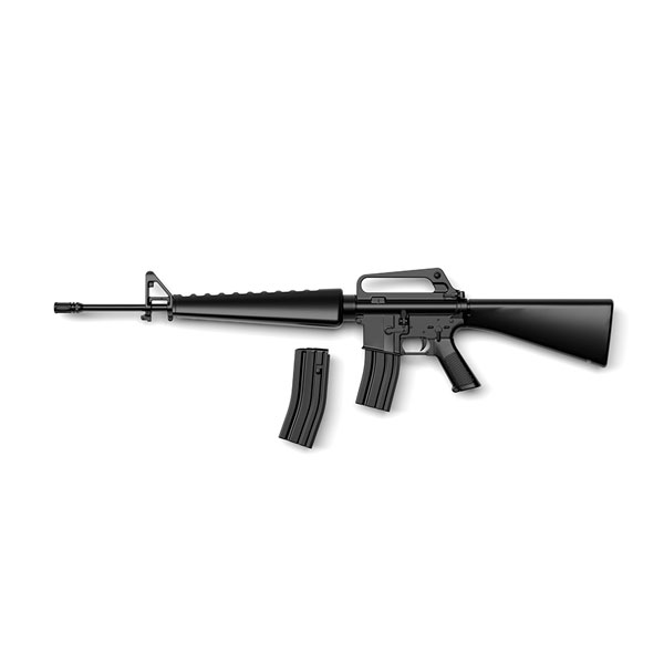 再販 リトルアーモリー (LADF06) ドールズフロントライン M16A1タイプ プラモデル ...