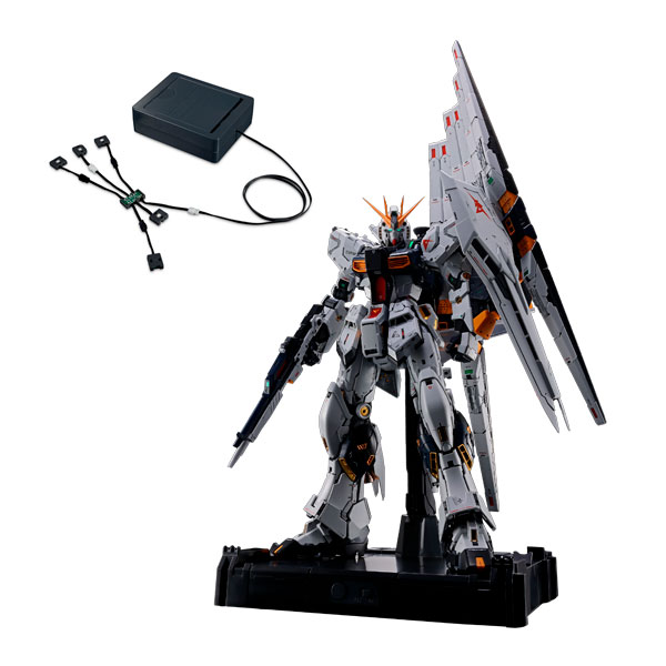 送料無料◆(代引不可)PG UNLEASHED 1/60 νガンダム プラモデル ＋ LEDユニット セット販売 バンダイスピリッツ （ZP177219）