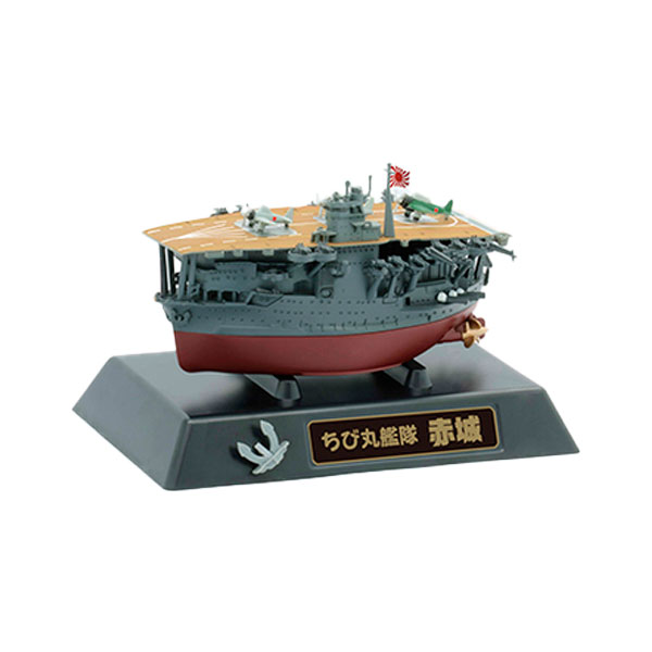 乐天商城 - 再販 フジミ ちび丸艦隊 赤城 プラモデル ちび丸艦隊シリーズ ちび丸4 【8月予約】