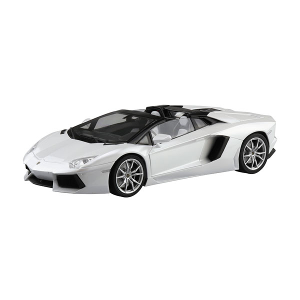 再販 アオシマ 1/24 ’12 ランボルギーニ アヴェンタドール ロードスター プラモデル ザ・スーパーカー No.8 【10月予約】
