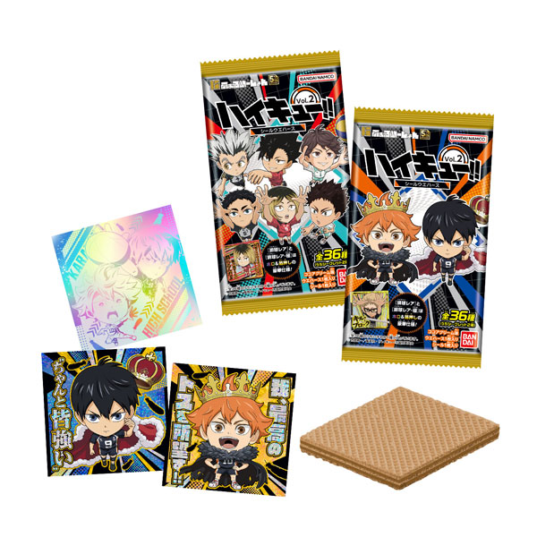 にふぉるめーしょん ハイキュー！！ シールウエハースvol.2 食玩 バンダイ (1BOX) 【9月予約】