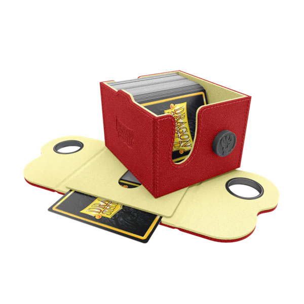 送料無料◆Dragon Box 150＋ Red ＆ Lemon ARCANE TINMEN ドラゴンシールド ドラゴンロックシステム デッキボックス AT-40825 