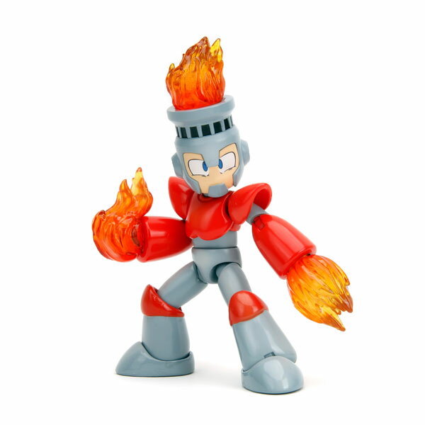 ロックマン ファイヤーマン アクションフィギュア 1/12 スケール