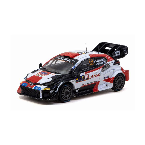 ターマック 1/64 Toyota GR YARIS Rally1 HYBRID Central European Rally 2023 WRC World Champion 2023 Kalle Rovanpera / Jonne Halttunen - ミニカー T64-085-23CER69 【未定予約】