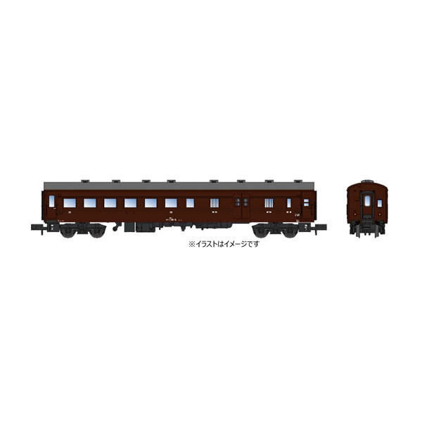 Passenger Car - A8551 マイクロエース オハニ36-5 ぶどう色1号 品川客車区 Nゲージ 鉄道模型 【12月予約】