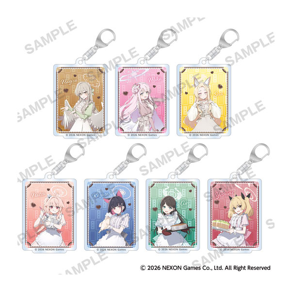 무료 배송 ◆KADOKAWA [블루 아카이브 POP UP SHOP] 트레이딩 아크릴 키 체인 pack (1BOX) [9 월 예약]