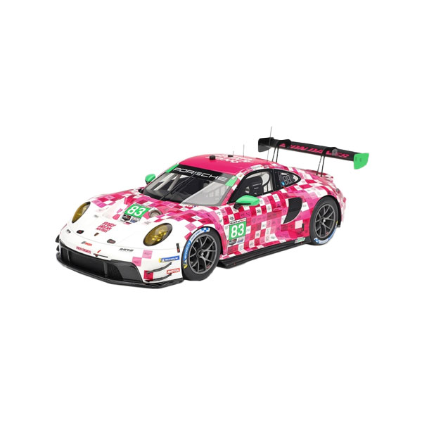 送料無料◆TOP SPEED 1/18 ポルシェ 911 GT3 R (992) IMSA デイトナ24時間 2025 #83 Iron Dames ミニカー TS0634 