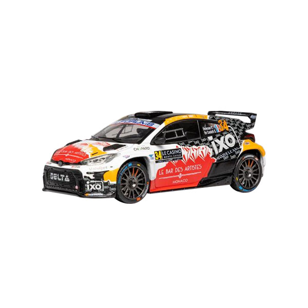 送料無料◆IXO 1/43 トヨタ GR ヤリス Rally2 2026年 ラリーモンテカルロ ＃34 E.Delecour/S.De Castelli ミニカー RAM1029 