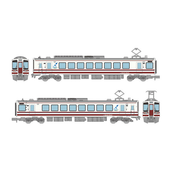 発売予定日2026年11月商品説明北越急行唯一の片運転台車HK100-100番代赤帯を纏った“ゆめぞら”カラーで製品化決定！！北越急行は十日町を中心に上越線と接続する六日町と信越本線と接続する犀潟を結ぶ59.5kmの「ほくほく線」を運営する第三セクターです。2015年3月の北陸新幹線開業以前は、特急「はくたか」の運行路線としても有名でしたが現在はすべての列車がHK100形で運行されています。100番代は初の片運転台車として101・102の2両は2003年に登場し、車内で映像演出を行うことができる「ゆめぞら」を中心に運用されました。今回は登場時からのカラーである赤帯を纏った100番代のゆめぞらを製品化いたします。サイズ1/150(Nゲージサイズ)標準装備塗装組立済補足情報【2両セット】HK100-102＋HK100-101※動力ユニットはTM-14(20m級A2)、走行用パーツセットはTT-04R、パンタグラフはPT4811N＜0258＞を推奨しています。※展示用台座は付属しません注意事項鉄道模型に関する注意事項をお読み下さい。個数制限お1人様3個まで■ ご予約商品全般に関するご注意当店では十分な数量を発注したうえでご予約を承っておりますが、生産上の都合などにより、入荷直前で数量を調整されてしまう場合が稀に御座います。その場合メールでご連絡のうえ、原則ご注文先着順でのご提供となります。また、複数個のご注文を減数させて頂いたり、ご注文自体を取り消しとさせて頂く場合が御座います。予めご了承頂けますようお願い致します。※2019年4月1日より、ご予約商品はお支払い方法に関わらず単体のみでの受付となります。上記日時以降にご予約商品を複数同時にご注文された場合、自動的にキャンセル処理が行われますのでご注意下さい。2019年3月31日以前にご注文の場合、同梱・分割につきましては以下からご確認下さい。ご注文管理システム概要※商品の大幅な延期についてメーカーの都合により発売の大幅な遅れが発生する可能性がございます。発売延期発生から1年以上情報が途絶えたものは、当店の判断で受注を一旦白紙とさせて頂く場合が御座います。正確な情報が入り次第、改めて受注を取り直し致します。また、2019年4月1日より、注文日より1年以上経過したご注文は、システム上強制キャンセルされることとなりました。予めご了承下さい。※ご予約商品のキャンセルについてご注文のキャンセルは発売延期時等も含み原則不可となりますので、十分ご検討の上お申し込み下さい。代金引換発送後の受け取り拒否などは、往復分の送料等諸経費をご請求させて頂きます。尚、複数個（2個以上）のご注文、海外メーカーの商品、1万円を超える高額商品のご注文はキャンセルを一切承る事が出来ませんので、十分ご検討のうえご注文下さい。また、キャンセル履歴のある方のご注文は、当店の判断でご注文をお断りさせて頂く場合が御座いますので予めご了承下さい。※商品の発送時期について◎ ご予約商品は入荷翌営業日より発送されます。営業日に付きましては、トップページのカレンダーをご確認下さい。入荷日が週末にあたる場合は、翌週の発送になります。お急ぎの発送に対応出来ない場合が御座いますので予めご了承下さい。※長期のお取り置きはしておりません。※当社が運営する他店舗でのご注文とはおまとめが出来ません。※お引越しや長期出張の際は事前にメールでご連絡下さい。※ラッピングサービス、海外発送は行っておりませんので予めご了承下さい。JAN CODE：4543736340454