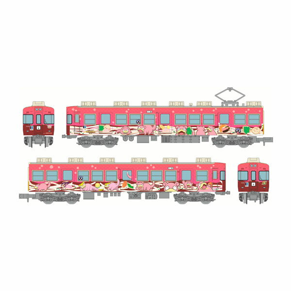 340539 トミーテック 鉄道コレクション 高松琴平電気鉄道1100形 ヤドンの電車「うどん県×ヤドン号」 2両セット 1/150(Nゲージサイズ) 鉄道模型 【11月予約】