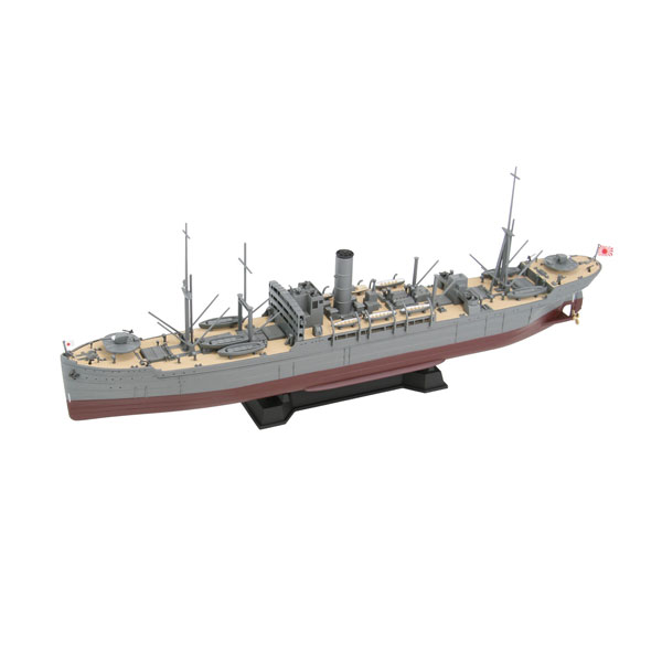 ピットロード 1/700 スカイウェーブシリーズ 日本海軍 給糧艦 間宮 1944 旗・旗竿・艦名プレートエッチングパーツ付き プラモデル W280NH 