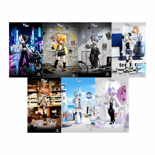 単品販売 Nanodoll 街角での出会いシリーズ トレーディングドール 