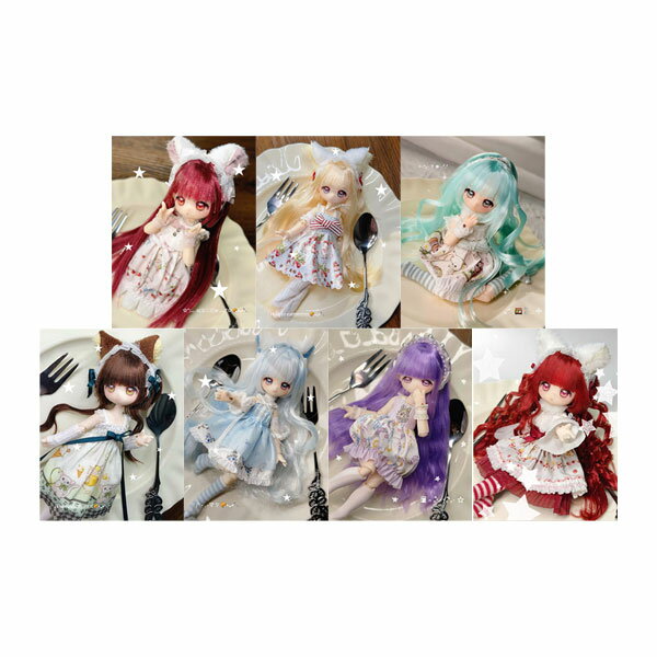 送料無料◆単品販売 「風息物語植毛ヘッド」 BJDドール ブラインドボックス InedibleDoll(イネディブルドール) 