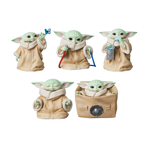 送料無料◆再販 UDF ウルトラディテールフィギュア No.756〜760 GROGU (TM) グローグー SERIES 2 5種セット (フィキシングワイヤーズ/ウィズバッグ/ブルーバタフライ/メディテーション/マカロンズ) メディコム・トイ