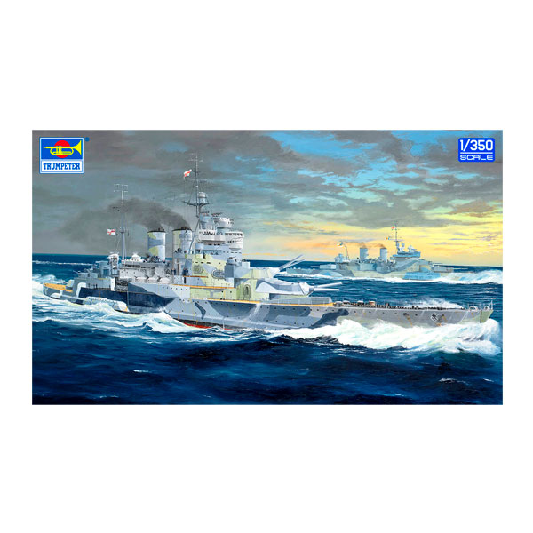 送料無料◆トランペッター 1/350 イギリス海軍 巡洋戦艦 HMS レナウン 1942 プラモデル 05376 【11月予約】