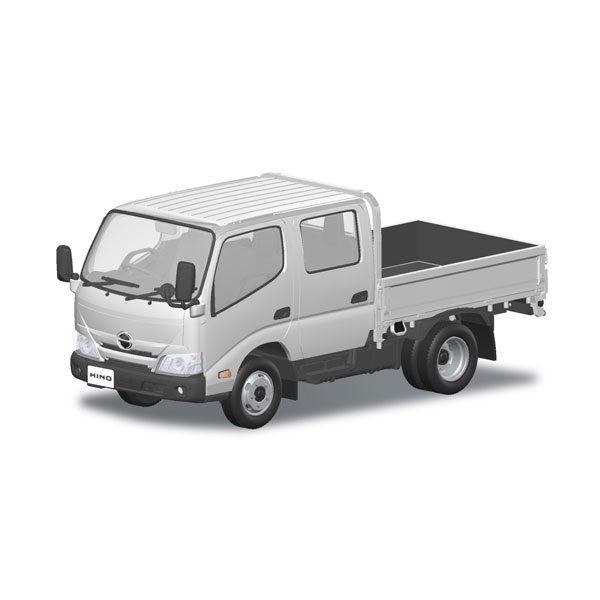 発売予定日2026年11月予定メーカーアオシマ登場作品---商品詳細模型界初の2トンWキャブ！※金型大幅追加※楽プラの「はたらく車」に日野デュトロ ダブルキャブ2t 低床 平トラックが登場します。ボディ形状は勿論のこと、ボディ下部フレームの装備もリアルに再現、リフトアップ仕様にも組み立て可能です。パーツ数を抑え、塗装不要・接着剤不要。お子様から大人まで楽しめるプラモデルです。パーツ点数35点のお手軽モデル塗り分けの必要な部分はシールで再現原型製作---サイズ1/32スケール商品仕様プラスチックモデルパッケージ---備考※組み立ての必要なプラモデルです。完成品ではございませんのでご注意ください。※商品の画像は試作品、実機・実車、イメージCGなどを内容の補助的説明として掲載いたしておりますので、実際の商品と異なる場合が御座います。個数制限お1人様3個まで■ ご予約商品全般に関するご注意当店では十分な数量を発注したうえでご予約を承っておりますが、生産上の都合などにより、入荷直前で数量を調整されてしまう場合が稀に御座います。その場合メールでご連絡のうえ、原則ご注文先着順でのご提供となります。また、複数個のご注文を減数させて頂いたり、ご注文自体を取り消しとさせて頂く場合が御座います。予めご了承頂けますようお願い致します。※2019年4月1日より、ご予約商品はお支払い方法に関わらず単体のみでの受付となります。上記日時以降にご予約商品を複数同時にご注文された場合、自動的にキャンセル処理が行われますのでご注意下さい。2019年3月31日以前にご注文の場合、同梱・分割につきましては以下からご確認下さい。ご注文管理システム概要※商品の大幅な延期についてメーカーの都合により発売の大幅な遅れが発生する可能性がございます。発売延期発生から1年以上情報が途絶えたものは、当店の判断で受注を一旦白紙とさせて頂く場合が御座います。正確な情報が入り次第、改めて受注を取り直し致します。また、2019年4月1日より、注文日より1年以上経過したご注文は、システム上強制キャンセルされることとなりました。予めご了承下さい。※ご予約商品のキャンセルについてご注文のキャンセルは発売延期時等も含み原則不可となりますので、十分ご検討の上お申し込み下さい。代金引換発送後の受け取り拒否などは、往復分の送料等諸経費をご請求させて頂きます。尚、複数個（2個以上）のご注文、海外メーカーの商品、1万円を超える高額商品のご注文はキャンセルを一切承る事が出来ませんので、十分ご検討のうえご注文下さい。また、キャンセル履歴のある方のご注文は、当店の判断でご注文をお断りさせて頂く場合が御座いますので予めご了承下さい。※商品の発送時期について◎ ご予約商品は入荷翌営業日より発送されます。営業日に付きましては、トップページのカレンダーをご確認下さい。入荷日が週末にあたる場合は、翌週の発送になります。お急ぎの発送に対応出来ない場合が御座いますので予めご了承下さい。※長期のお取り置きはしておりません。※当社が運営する他店舗でのご注文とはおまとめが出来ません。※お引越しや長期出張の際は事前にメールでご連絡下さい。※ラッピングサービス、海外発送は行っておりませんので予めご了承下さい。JAN CODE：4905083200094