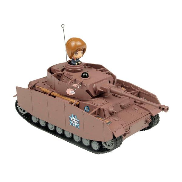 送料無料◆再販 プラッツ/ウォルターソンズ 『ガールズ＆パンツァー』 1/64 RCバトル戦車道 IV号戦車H型(D型改) あんこうチーム RCモデル GPRC-1 【10月予約】