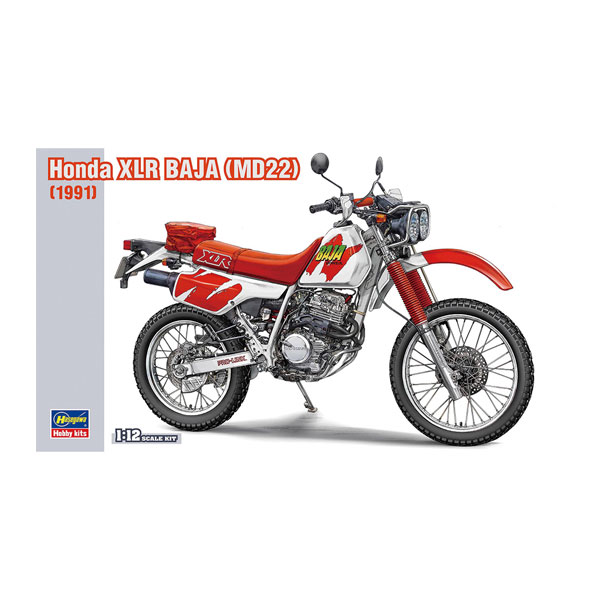 再販 ハセガワ 1/12 ホンダ XLR BAJA (MD22) (1991) プラモデル BK16 【10月予約】