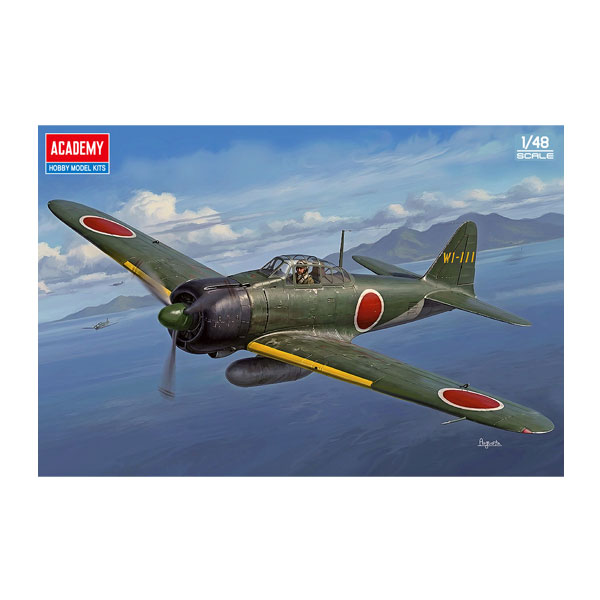 アカデミー 1/48 零式艦上戦闘機21型 ラバウル航空隊 12381 プラモデル 【10月予約】