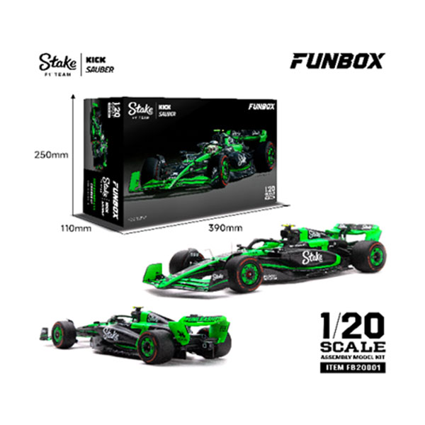 送料無料◆1/20 キックザウバーC44 プラモデル FUNBOX 【9月予約】
